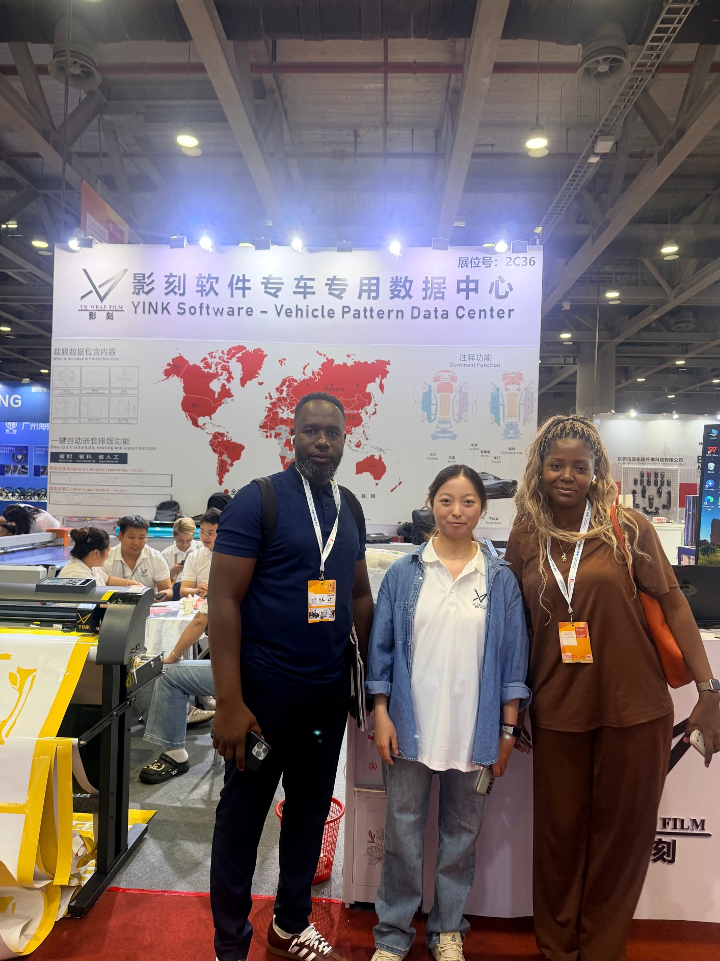 YINK Connects with Automotive Film Professionals at Guangzhou Exhibition