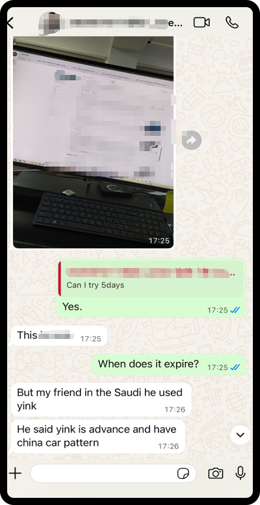 YINK Kliënt Getuigskrifte
