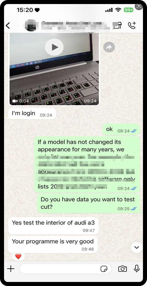 YINK Kliënt Getuigskrifte