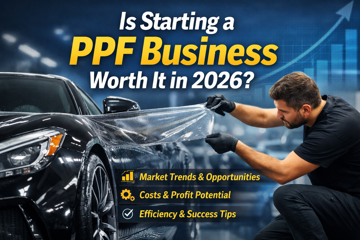 Är det värt att starta ett PPF-företag? (Komplett guide 2026)