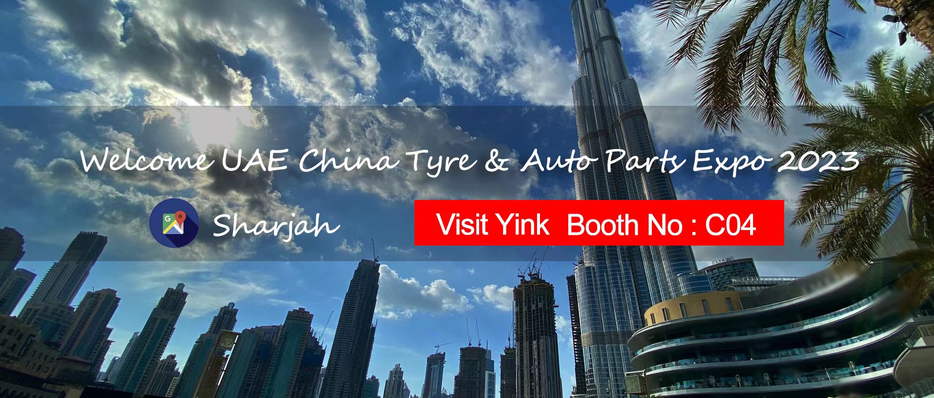U-Yink Wethula Ubuchwepheshe Obusha e-UAE China Tyre & Auto Parts Expo 2023